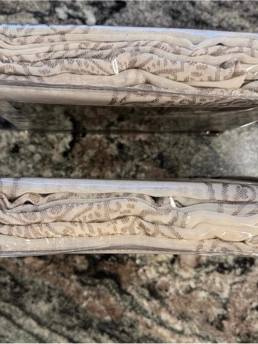 allen + roth 0792493 Curtains Camel Silver Grommet Top 54in x 84in NWT